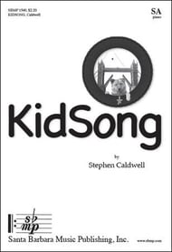 KidSong SA choral sheet music cover Thumbnail